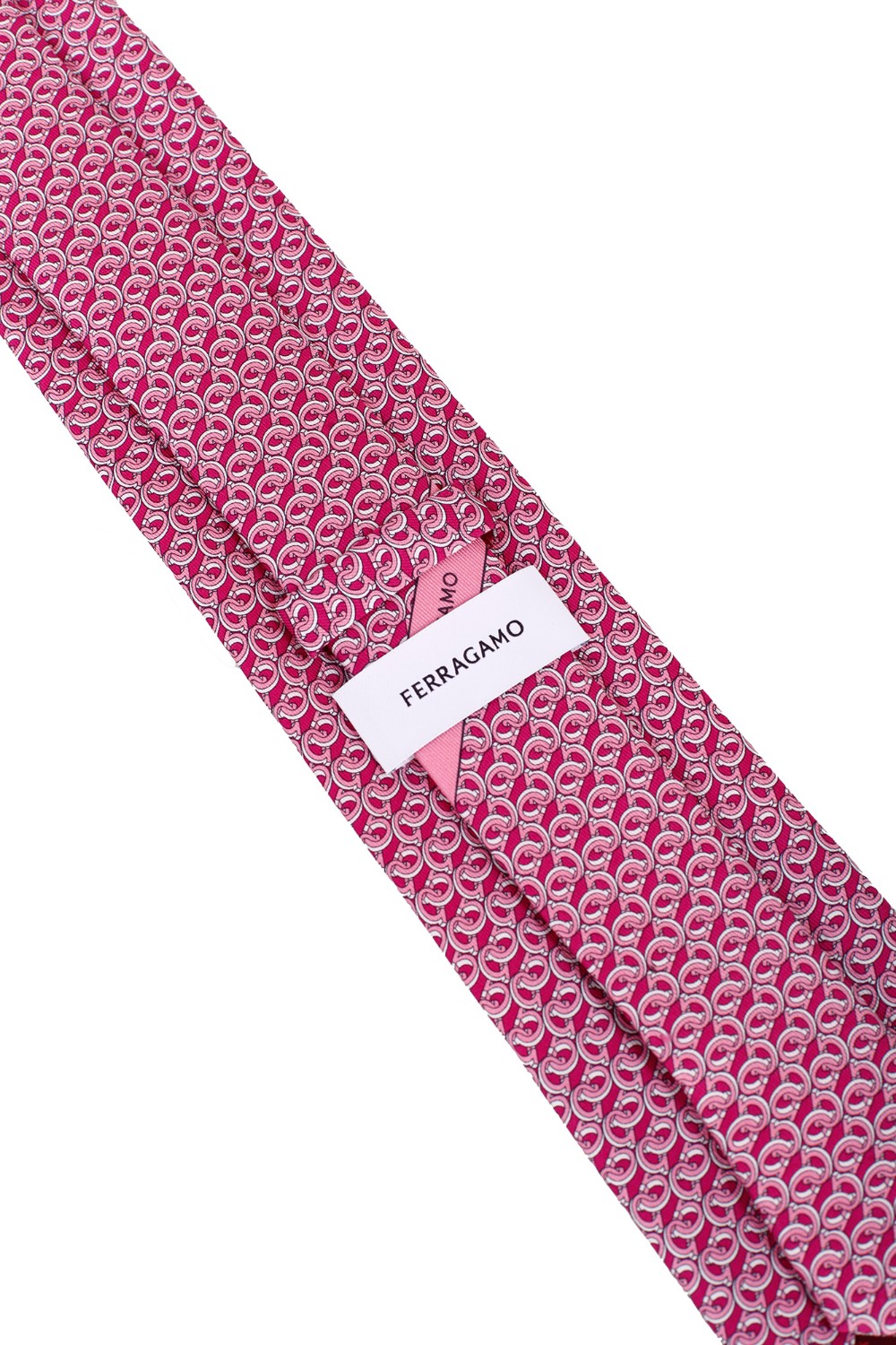 shop SALVATORE FERRAGAMO  Cravatta: Salvatore Ferragamo cravatta in seta stampa "Prisco".
Cravatta in pura seta decorata con stampa gancini.
Composizione: 100% Seta.
Fabbricata in Italia.. PRISCO 350727-754910 number 2052241
